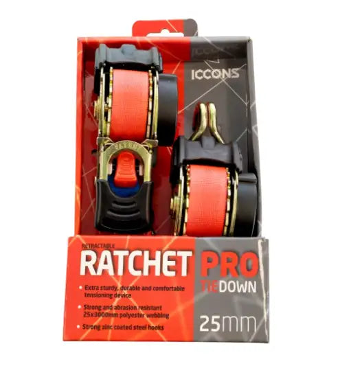 Ratchet PRO Tie Down Straps