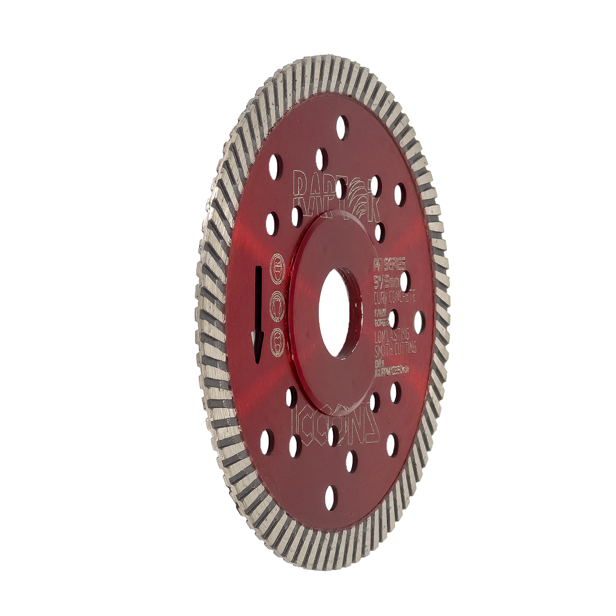 Angle Grinder Blade - Multi Use Turbo Rim Blades for Non Abrasive Material
