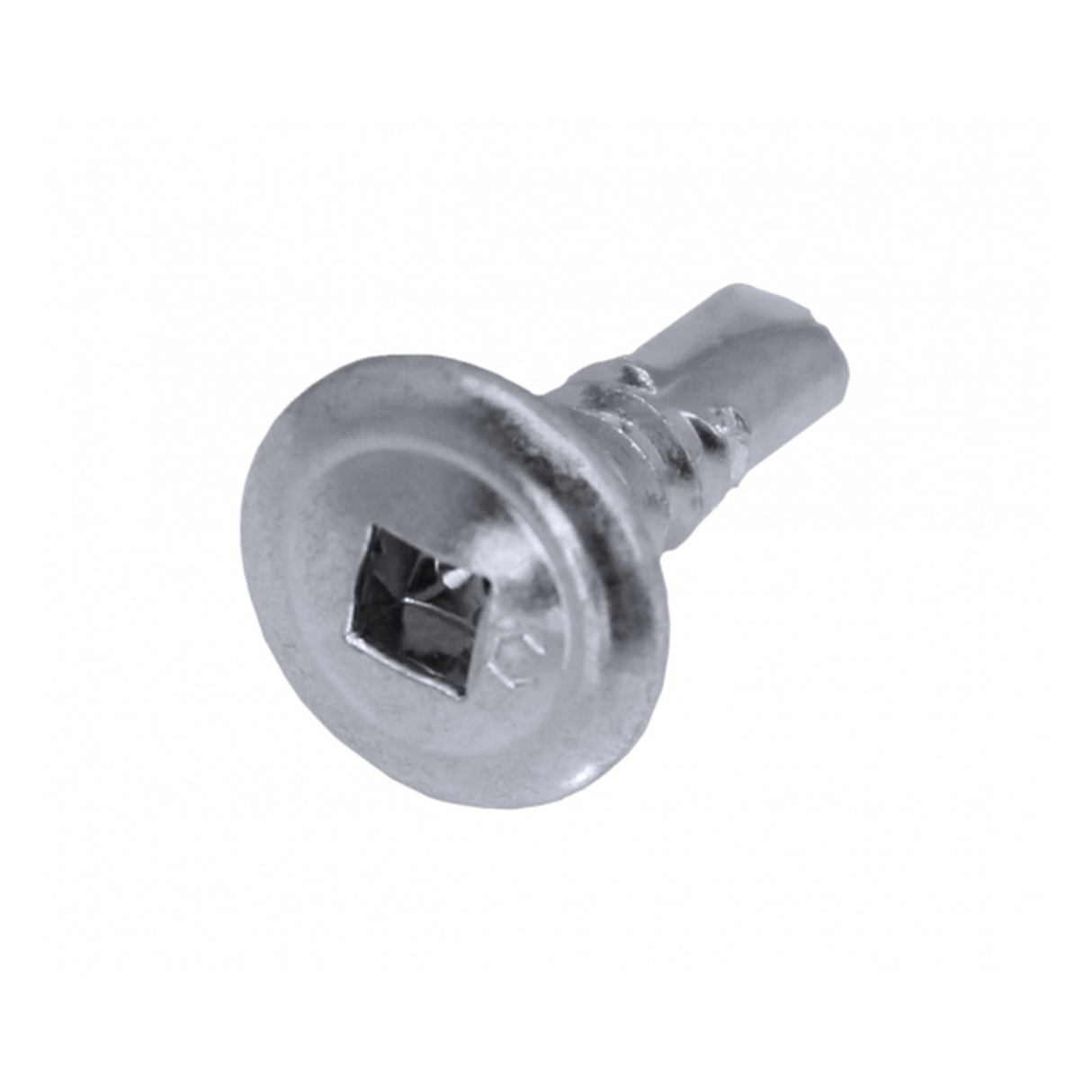 Self Drilling Button Head Sq Drive Screw - Coarse Thread