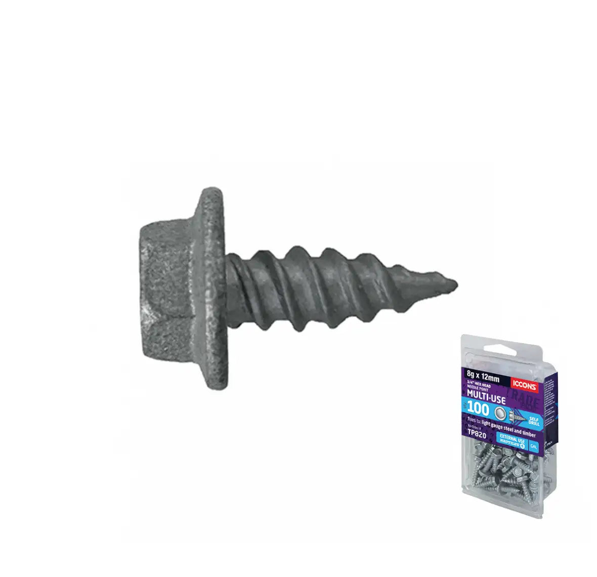 Trade Pack - Needle Point Hex Head