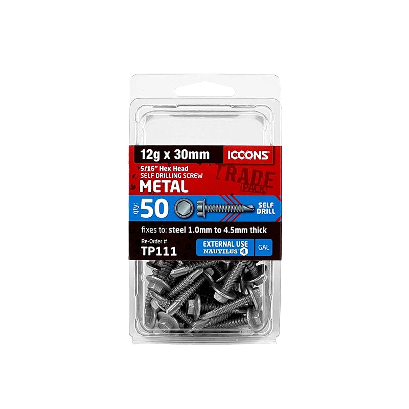 Trade Pack - Self Drilling Hex - Coarse Thread