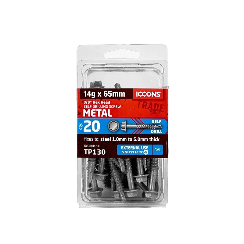 Trade Pack - Self Drilling Hex - Coarse Thread