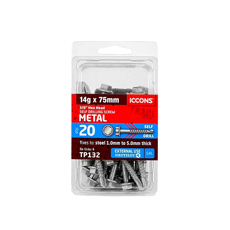 Trade Pack - Self Drilling Hex - Coarse Thread