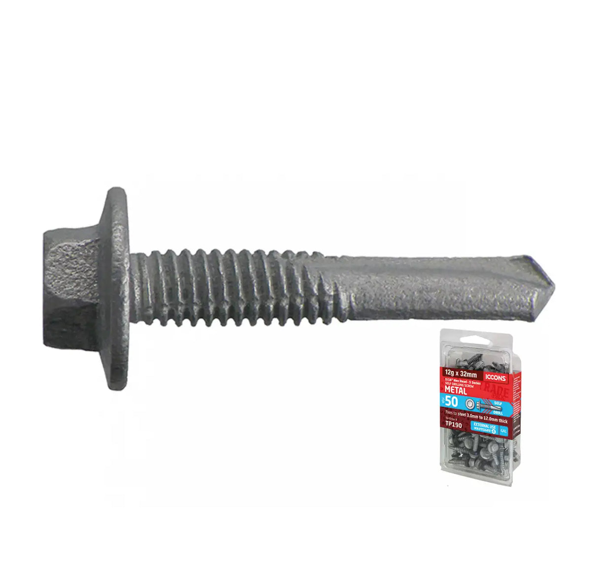 Trade Pack - Self Drilling Hex 5 Series - Fine Thread