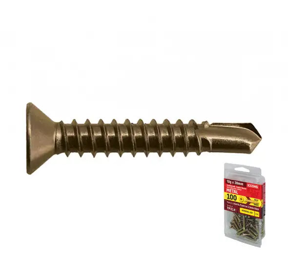 Trade Pack - Self Drilling Countersunk Head - Coarse Thread