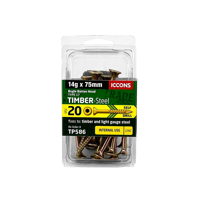 Trade Pack - Type 17 Bugle Batten - Coarse Thread