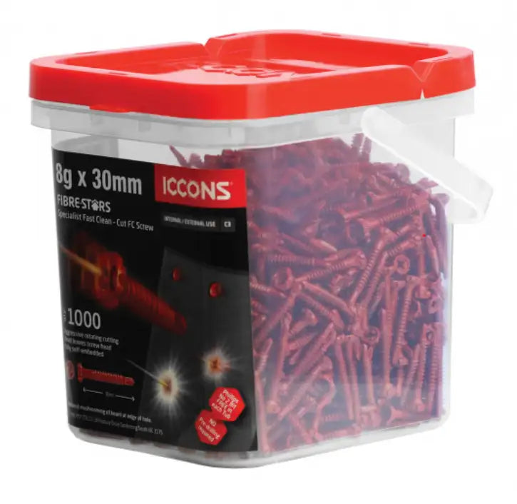 Fibre-Stars for Fibre Cement Sheet (0.55-0.75mm Steel)