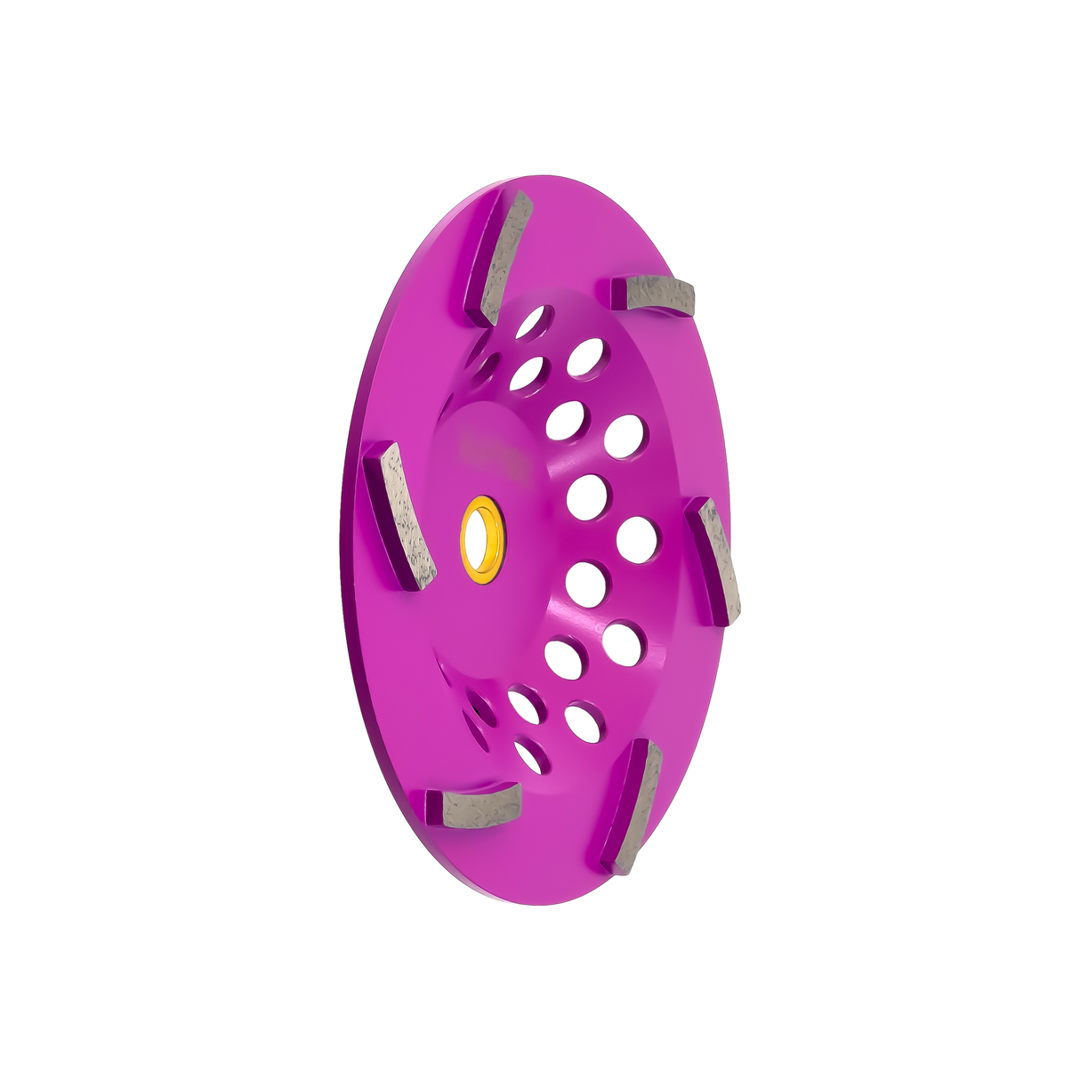 Diamond Grinding Cup for Concrete, Paint & Glue Removal - Purple