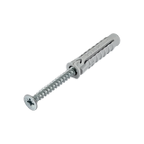 Universal Nylon Plug - with Countersunk Screw - Screws Anything!