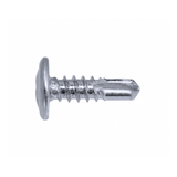 Self Drilling Button Head Sq Drive Screw - Coarse Thread