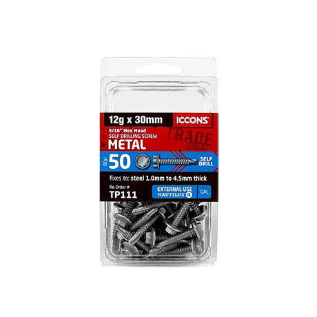 Trade Pack - Self Drilling Hex - Coarse Thread