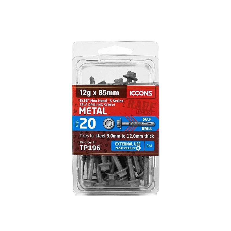 Trade Pack - Self Drilling Hex 5 Series - Fine Thread