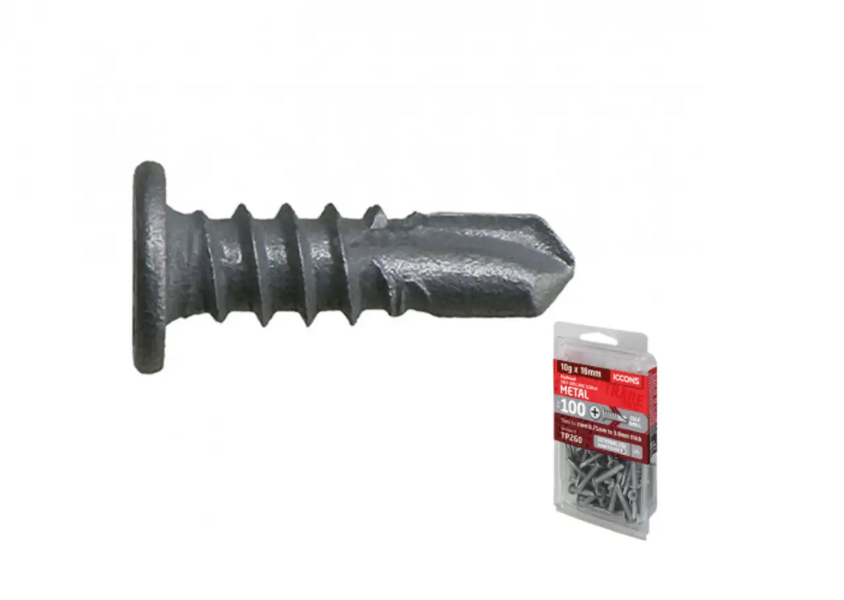 Trade Pack - Self Drilling Flathead - Coarse Thread