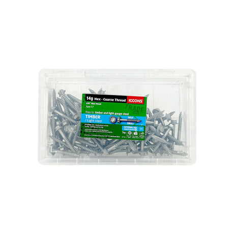 Trade Tub - Type 17 Hex - Coarse Thread