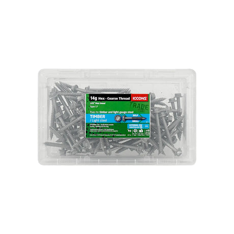 Trade Tub - Type 17 Hex - Coarse Thread