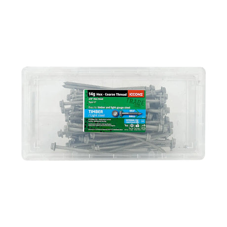 Trade Tub - Type 17 Hex - Coarse Thread