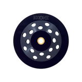 Double Row Diamond Grinding Cup for Concrete & Masonry - Blue