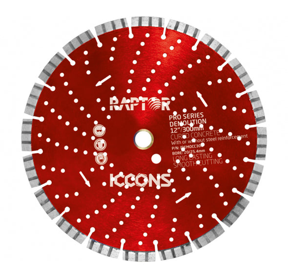 Demolition Blade For Cured Concrete