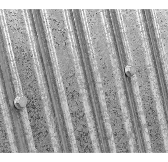 Mini-Stars - Corrugated Sheet to Metal or Timber